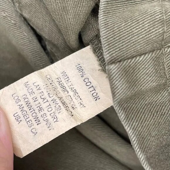 JENS PIRATE BOOTY X FREE PEOPLE Military Green Utility Jacket medium - Picture 6 of 9